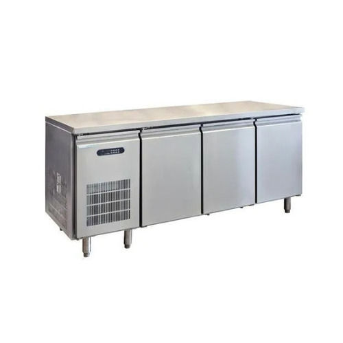 Silver 280 Litre/Day Automatic Defrost Electrical Power Stainless Steel Commercial Refrigerator 