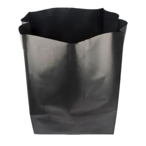 Black 50 Kilogram Biodegradable Planter Bag For Nursery And Planting Use