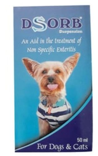 Red Allopathic Dsorb Suspension For Dogs And Cats, 50 Ml