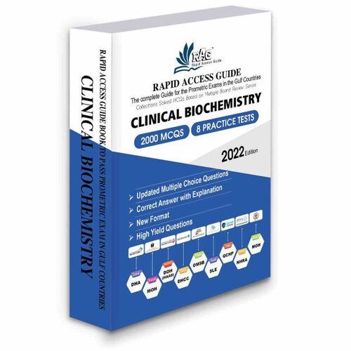 Clinical Biochemistry Prometric Exam Questions 2022 Edition Book