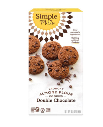 Hygienically Prepared Semi-Hard Gluten Free Sweet Round Crunchy Cookies