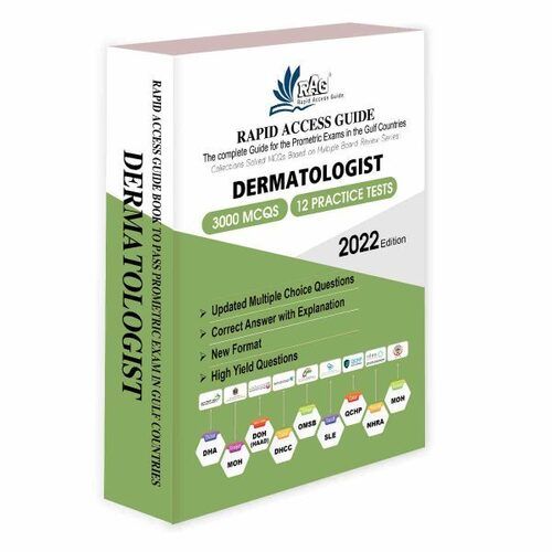 Dermatologist Prometric Exam Questions 2022 Edition Mcq Book