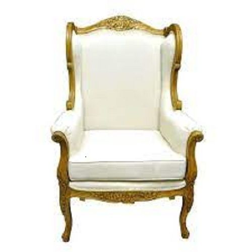 Designer Royal Look Termite Resistance Comfortable Wooden Carved Chair