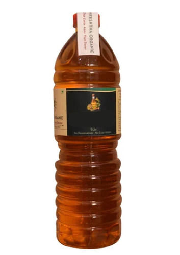 Food Graded Pure Organic Cultivated Yellow Kachchi Ghani Mustard Oil Application: For Cooking