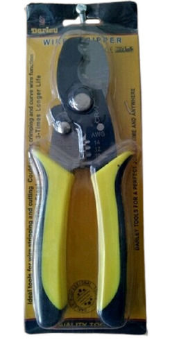 Black And Yellow Lightweight Wear Resistant Anti Slip Plastic Wire Stripper For Industrial Use