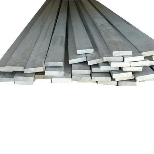 White Mild Steel Silver Flat Bar For Construction Industry