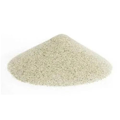 Cream Moisture Proof Pure And Natural Powder Silica Sand For Construction