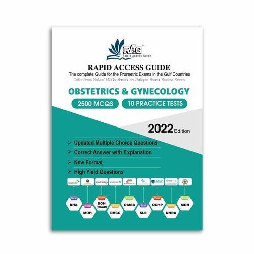 Obstetrics And Gynecology Prometric Exam Questions 2022 Edition Book