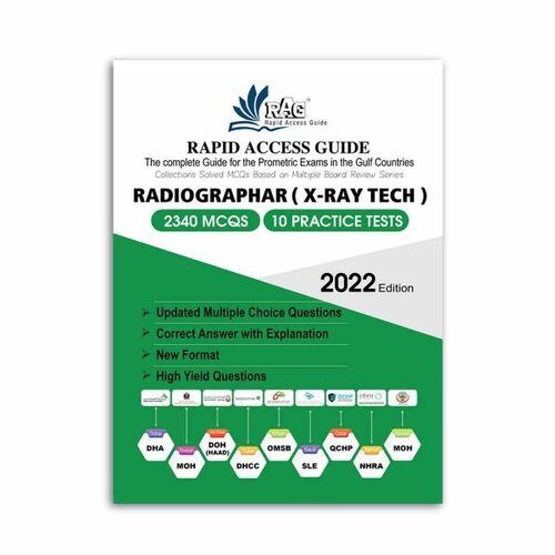 Radiographar X-ray Technician Prometric Exam Book 2022 Edition