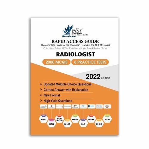 Radiologist Prometric Exam Questions MCQ 2022 Edition Book