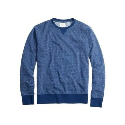 Soft And Warm Woolen Full Sleeves Round Neck Sweatshirt For Mens  Chest Size: 34 Inch