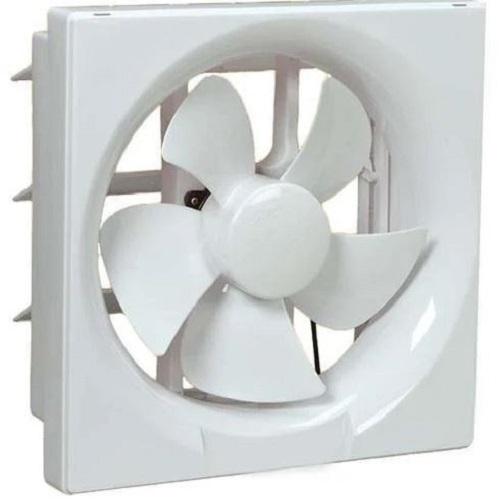 वॉल माउंटेड प्लास्टिक वेंटिलेशन फैन, व्हाइट, और स्क्वायर शेप