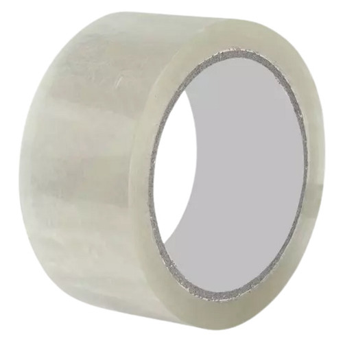 0.5mm Thick and 2 Inch Wide Single Sided Self Adhesive BOPP Tape - 65 Meter Length | Ideal for Carton Sealing, Flexible and Durable Design