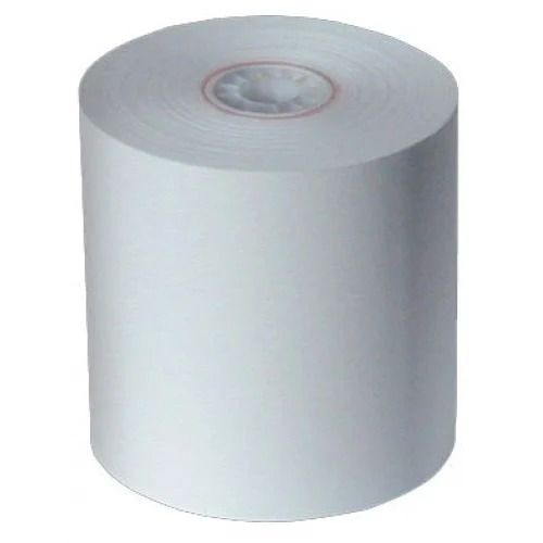 White 0.8Mm Thick Eco Friendly Plain And Soft Paper Roll For Packaging