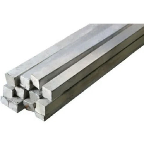 Silver 10 Mm Thickness Corrosion Resistant Mild Steel Square Bar For Construction