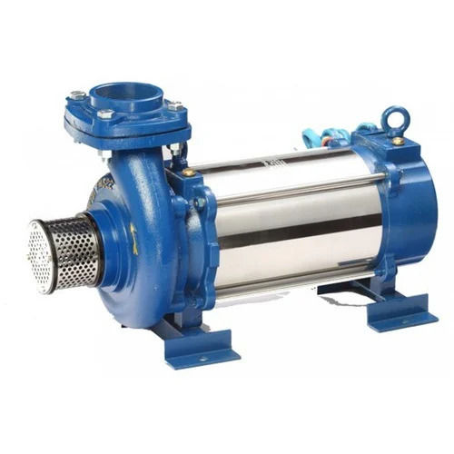 Blue And Silver 12 Kg 32 X12X40 Mm Ss Open Well Submersible Pump