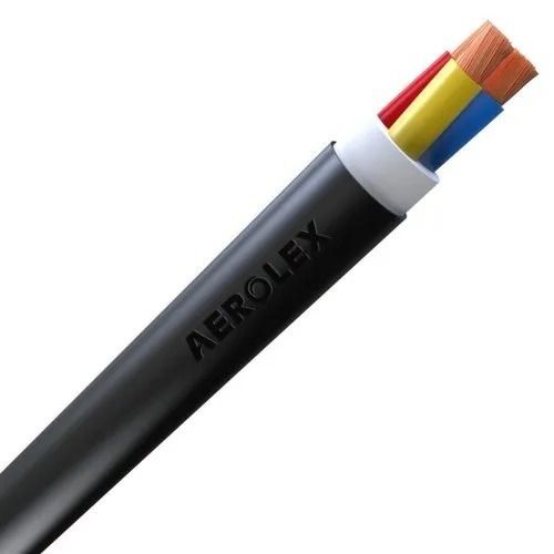 Black 240 Volts 15 Ampere Polyvinyl Chloride Insulated Copper Electrical Wire