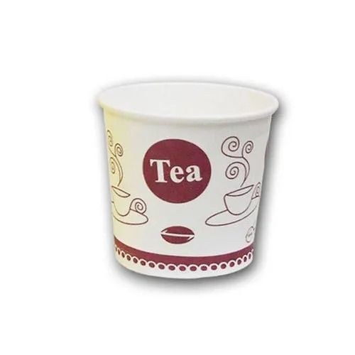 Multicolor 4 Inch Leakproof And Printed Plastic Disposable Tea Cup For Event