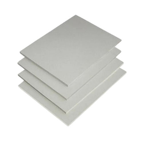 White 4 Mm Thick 7.805 Gram Per Cubic Meter Plain Coated Duplex Board