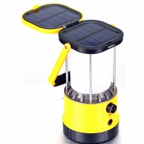 Full Automatic 5 Watt Solar Camping Light Usage For Lighting Purposes