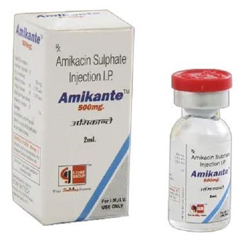 500 Mg Liquid Amikacin Injection To Control Infections