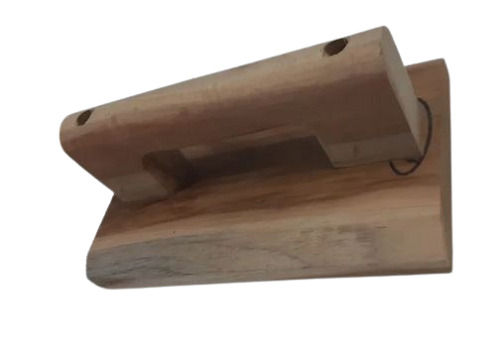 Brown 8X4 Inch Wooden Plastering Trowel For Construction Uses