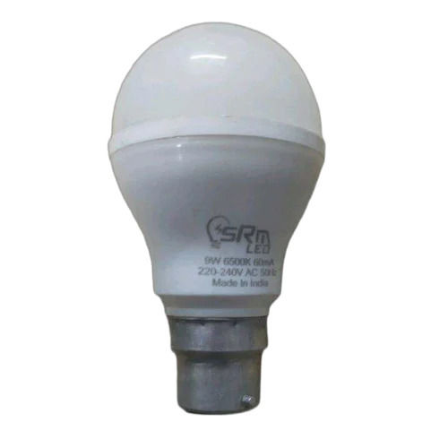 White 9 Watt And Ip40 Rating Based Dome Ceramic Led Bulb