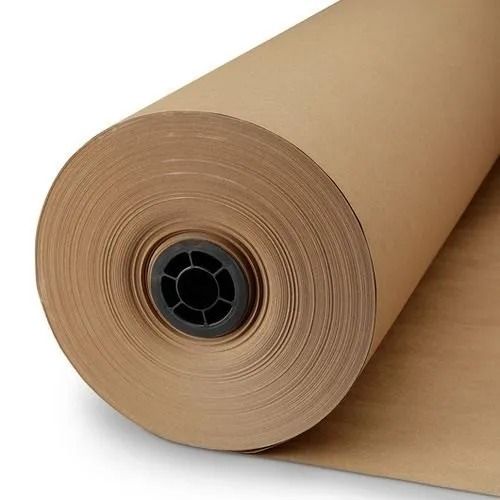 Eco Friendly and Double Sided Core Plain Kraft Paper Roll