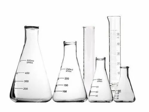 Laboratory Transparent Borosilicate Glasswares Uses For Chemical Storage