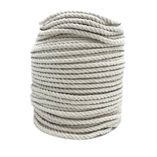 Light In Weight Soft High Strength Plain Twisted Cotton Rope For Commercial  Use Application: To Tie The Object at Best Price in Tirupur