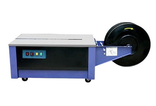 Semi-Automatic Mild Steel Single Phase Electric Semi Automatic Strapping Machine For Packaging