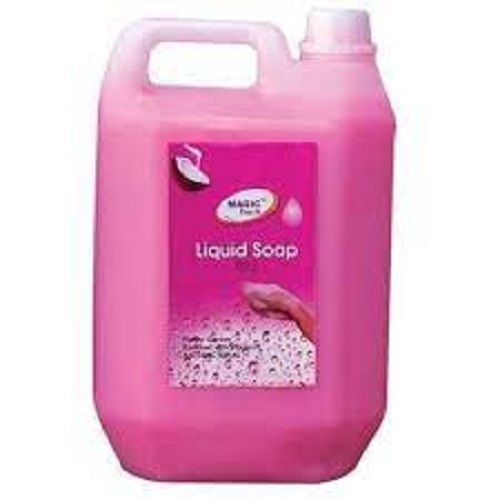 Pink Color Liquid Hand Wash Herbal Ingredients Vegetable Oil Gender: Male