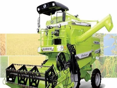 Eco-Friendly Semi Autoamtic Self Propelled Combine Harvesting Machine For Agriculture