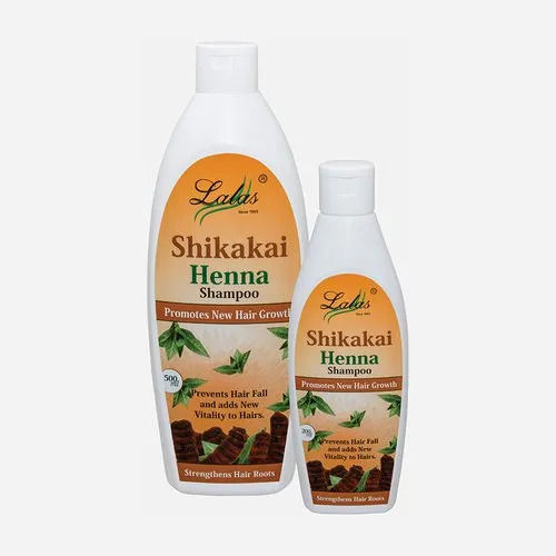 Dried Shikakai Henna Shampoo Promotes New Hair Growth, 500Gm & 300Gm