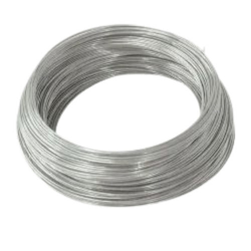 Silver Single Core Iron Galvanized Stitching Wire For Construction - 90 Meter