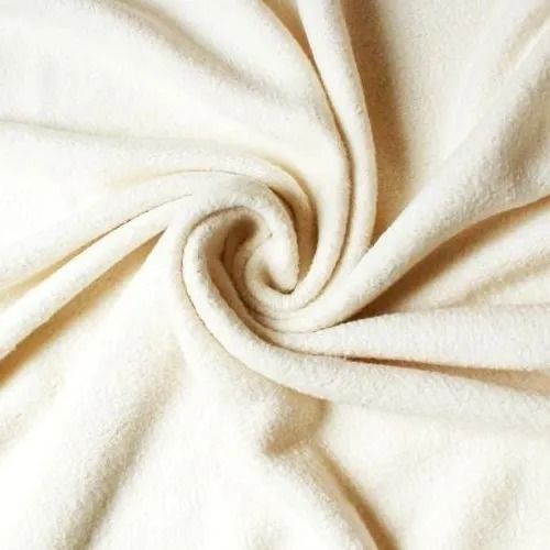 Cream Skinny Friendly Soft Plain Dyed Organic 100% Cotton Fabrics