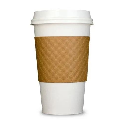 Sleek Designed and Light Weight Plain Disposable Paper Coffee Cup - 120ml