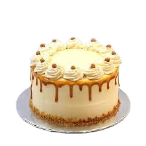 Sweet Taste Round Butterscotch Cake Additional Ingredient: Milk