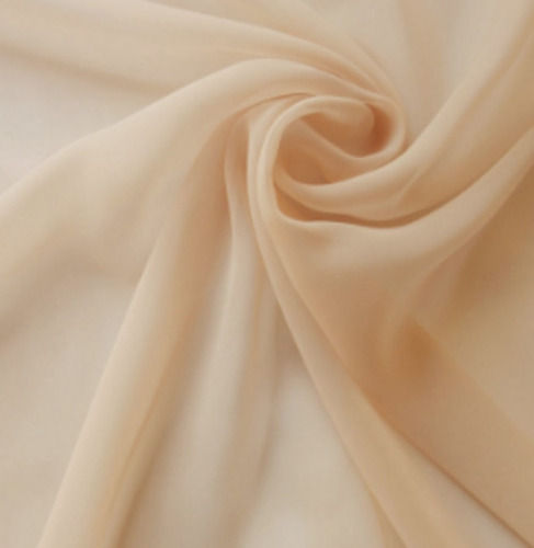 190 Gsm Unfadable Low Shrinkage Plain Chiffon Fabric