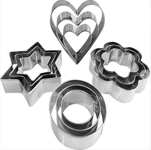 3 Inch Stainless Steel Cookies Cutters