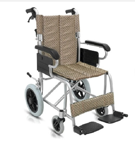 7 Kg Manual Supporting Belt Powder Coated Detachable Folding Wheelchair Backrest Height: 5 Foot (Ft)