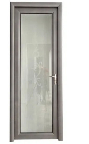 7X3 Feet Rectangular Plain Polished Aluminium Door For Home Application: Industry