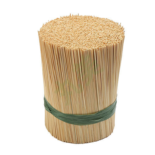 8 Inch Eco Friendly Matte Finish Natural Bamboo Incense Stick