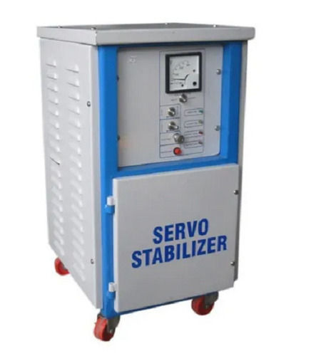 99% Efficiency 400 Volt Rectangular Single Phase Servo Voltage Stabilizer Ambient Temperature: 150 Fahrenheit (Of)