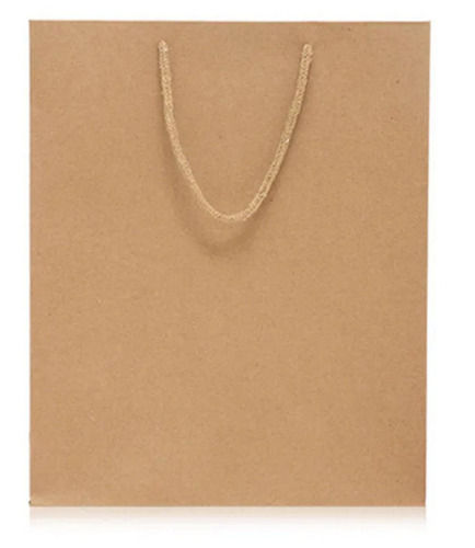 100 Percent Eco Friendly Single Compartment Disposable Plain Kraft Paper Bag