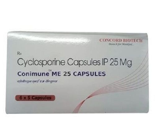 Suppressing The Immune System To Prevent The White Blood Cells From Trying To Get Rid Of The Transplanted Organ Cyclosporine Capsules 25 Mg