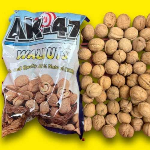 Brown Kashmiri Soft Shelled Walnut (Ak 47) - 500G