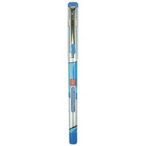 Blue Light Weight Cushioned Grip Smudge-Proof Easy Grip Plastic Ballpoint Pen For Smooth Writing 