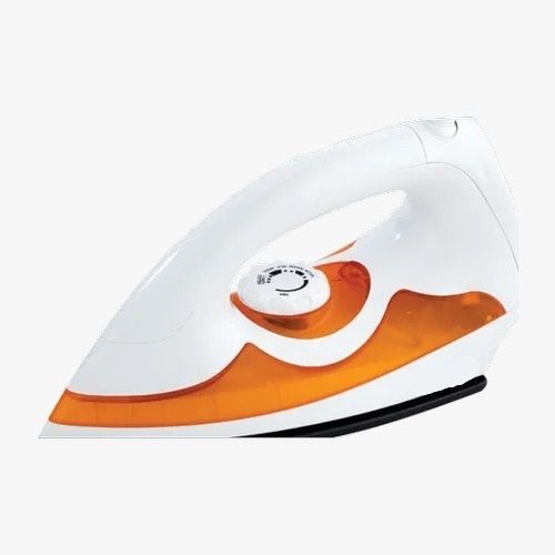 White And Orange Overheating Protection Ceramic Sole Plates Electric Iron Press 