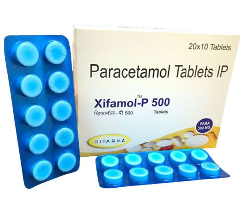 Paracetamol Tablets IP 500 Mg 20x10 Tablets